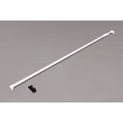 Iris Ohyama Barre téléscopique Tringle de Douche 170/280 cm - H-NPJ-280 - Blanc