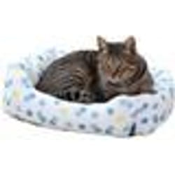 Iris Ohyama  Panier thermique Rembourré Rebord pour chat & petit chien - Pet Bed Sofa - PCSB-20S Pois