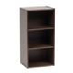 Iris Ohyama Bibliothèque Étagère de rangement Meuble dappoint- MDB-3 - Marron - L29 x P36.6 x H73.2 cm