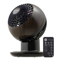Iris Ohyama Ventilateur de table ultra puissant & silencieux 30m² - PCF-SC15T - Bois/Noir