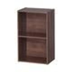 Iris Ohyama Meuble Étagère de bureau Bibliothèque Modulable Solide - CX-2FN -  Marron - L29.7 x P42 x H69.2 cm