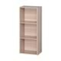 Iris Ohyama Meuble Étagère de bureau Bibliothèque Modulable Solide - CX-3FN  - Marron Clair - L29.7 x P42 x H102.9 cm