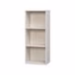 Iris Ohyama Meuble Étagère de bureau Bibliothèque Modulable Solide- CX-3FN - Chêne Blanc - L29.7 x P42 x H102.9 cm