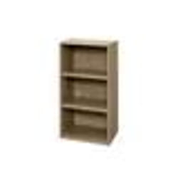 Iris Ohyama Bibliothèque Étagère de rangement Meuble dappoint- MDB-3 - Marron Cendré - L29 x P36.6 x H73.2 cm