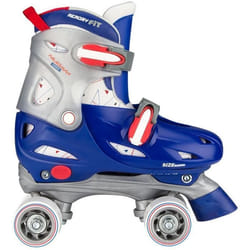 Rollers quad ajustables NIJDAM JUNIOR pour enfant - Bleu