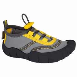 Chaussures Aquatiques - Foot Print - Junior - Taille 25 - Gris-Jaune - Antidérapantes