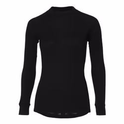 AVENTO Lot de 2 Sous-vêtements Thermiques Manches Longues Femme - Noir
