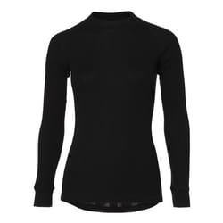AVENTO Lot de 2 Sous-vêtements Thermiques Manches Longues Femme - Noir