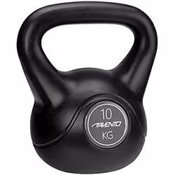 Kettlebell - Avento - 10kg - Blanc - Mixte - Usage Régulier