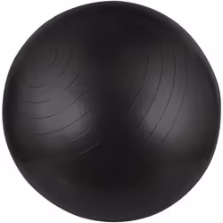 Avento Ballon de fitness/d'exercice Diamètre 65 cm Noir
