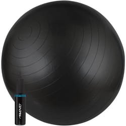 AVENTO Swiss ball Avec Pompe - M - 65 cm - Noir