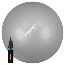 Avento Ballon de Fitness Diamètre 65 cm Argenté