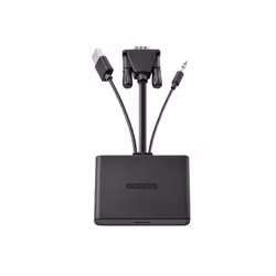 Sitecom CN-352 VGA + Audio to HDMI Adapter, HDMI Type A (Standard), VGA (D-Sub) + 3.5mm + USB Type-A, Mâle, Femelle, 1920 x 1 ...