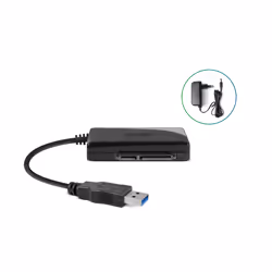 Sitecom CN-333 USB 3.0 to SATA Adapter incl. Power Adapter, USB, SATA, Noir