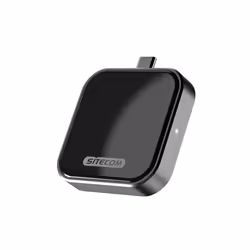 Sitecom CH-007, Intérieure, Extérieure, USB, 5 V, Recharge sans fil, 0,5 m, Noir, Gris