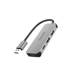 Sitecom CN-399 hub & concentrateur USB 3.2 Gen 1 (3.1 Gen 1) Type-A 5000 Mbit/s Gris