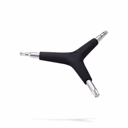 BBB Cycling TorxStar, Outils de bicyclette, Clés torx pour vélo, Aluminium, Noir, 118 mm, 105 mm, 12 mm