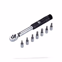 BBB Cycling TorqueSet, Outils de bicyclette, Kit d'outils pour bicyclette, Aluminium, Noir, Cliquets articulés réversibles, T ...