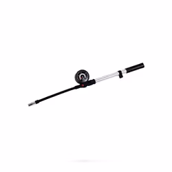 BBB Cycling AirShock, Pompe à main, Vélo, Aluminium, Noir, Rouge, Poignée en T, 28 bar, 3,81 cm