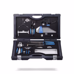 BBB Cycling AllroundKit, Outils de bicyclette, Kit d'outils pour bicyclette, Aluminium, Noir, Bleu, Clé Allen, Cliquets artic ...