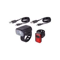 BBB Cycling NanoStrike 400 Combo Feu arrière + feu avant (set) LED