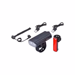 BBB Cycling StrikeDuo 1600 Combo Feu arrière + feu avant (set) LED 1600 lm