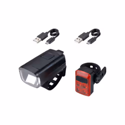 BBB Cycling Stud50 combo Feu arrière + feu avant (set) LED 250 lm