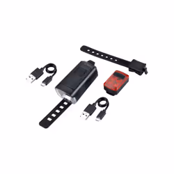 BBB Cycling Stud50 combo Feu arrière + feu avant (set) LED 250 lm