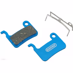 Elvedes 6859, Plaquette de frein de vélo, Bleu, Gris