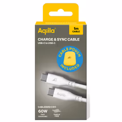 Aqiila Cablebird CS11 câble USB USB 2.0 1 m USB C Blanc - Vue supplémentaire 4