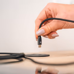 Aqiila Cablebird CB21 1 m Noir - Vue supplémentaire 3
