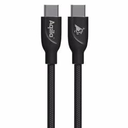Aqiila Cablebird CB11, 1 m, USB C, USB C, USB 2.0, 0,48 Gbit/s, Noir
