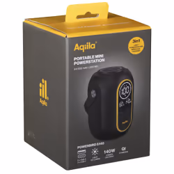Aqiila Powerbird S140 Lithium-Ion (Li-Ion) 54000 mAh Recharge sans fil Noir - Vue supplémentaire 5