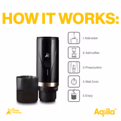 Aqiila Coffeebird Noir - Vue supplémentaire 5