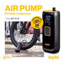 Aqiila Airbird C4 pompe à air électrique 10,3 bar 22 l/min