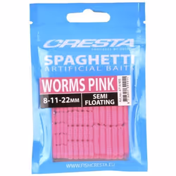 Appâts artificiels Cresta Spaghetti Worms 8/11/22 mm (x15)