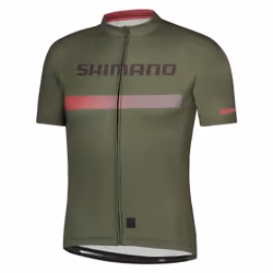 Maillot à manches courtes avec logo Shimano