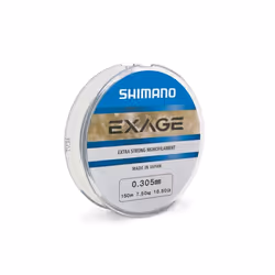 Shimano Exage Monofilament 300 M 0.18 mm - 300 m Nylon Ligne de Pêche Monofilament Fil Mer Eau Douce Spinning Carnassiers