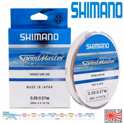 Nylon Shimano Speedmaster Tapered Surf Line 220m