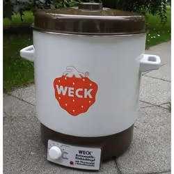Stérilisateur WECK WAT 14 - 2000 Watt - Sans Minuterie - Email - 230V