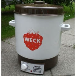 Stérilisateur WECK WAT 14 - 2000 Watt - Sans Minuterie - Email - 230V