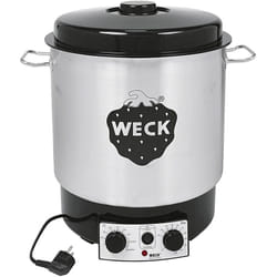 Weck - Einkochautomat 29 l Ø35cm Edelstahl mit Uhr