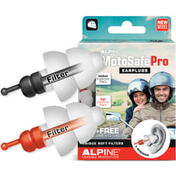 Alpine MotoSafe Pro Bouchons d’oreille, noir pour Hommes
