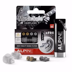 Alpine MSAFE-EAR - Bouchons doreilles avec filtres interchangeables