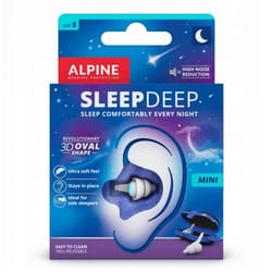 Alpine SleepDeep Mini - Bouchons doreilles en silicone sommeil -27dB