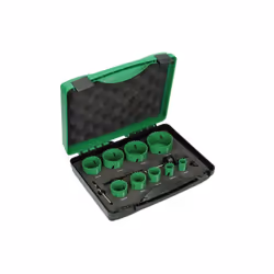Hitachi 752173, Régler, Aluminium, Fonte, Cuivre, Plaque de plâtre, Plastique, Acier inoxydable, Bois, Vert, Gris, Bimétal, A ...