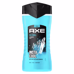 AXE Ice Chill, Gel douche, 250 ml, Adultes, Hommes, Corps, Bouteille