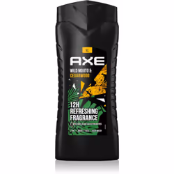 Le gel douche Axe Wild Green Mojito &amp; Cedarwood fera de votre toilette quotidienne un moment exceptionnel très rafraîchis ...
