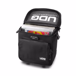 UDG 4500185 Etui équipement audio Disques Valise sur roulette Noir