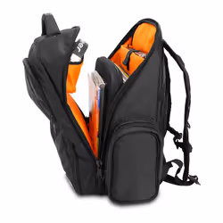 UDG GEAR U9102BL/OR Contrôleur DJ Étui sac à dos Nylon Noir, Orange - Vue supplémentaire 6